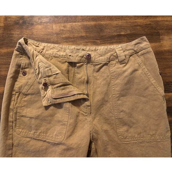 Poetry Women’s 12 34 x 28 Pants Hemp Organic Cotton Tapered Leg High Rise - Picture 5 of 13